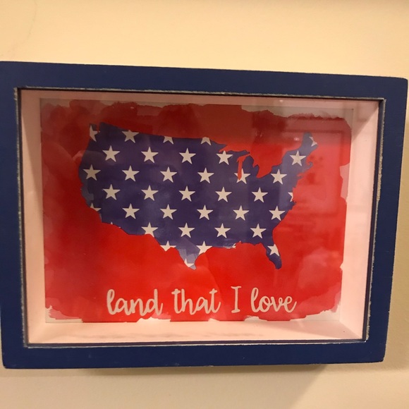 American Map Motivational Sign Shelf Sitter New - Picture 8 of 8